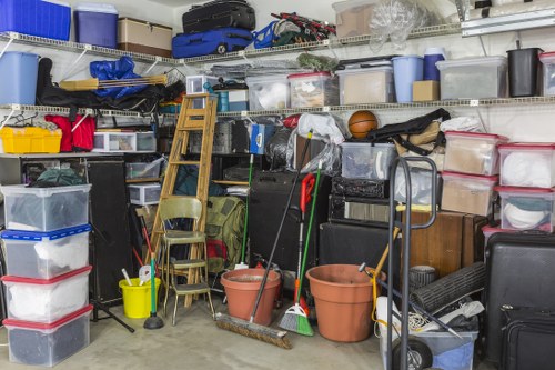 Clutter-free garage after clearance in Bayswater